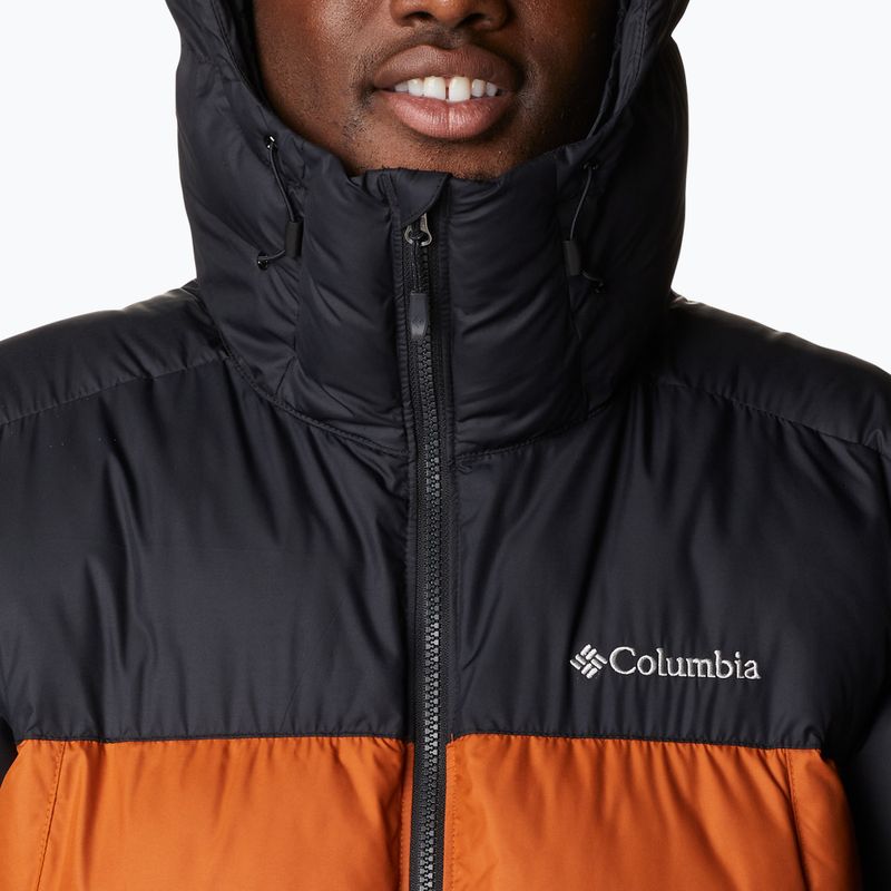 Пуховик чоловічий Columbia Pike Lake Hooded warm copper/black 5