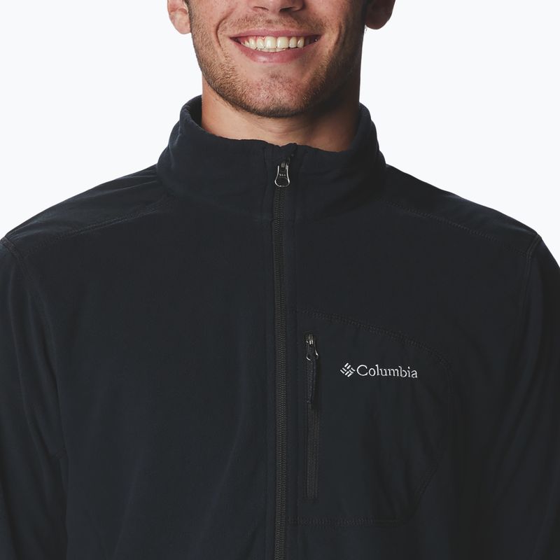 Кофта трекінгова чоловіча Columbia Klamath Range Full Zip black 4