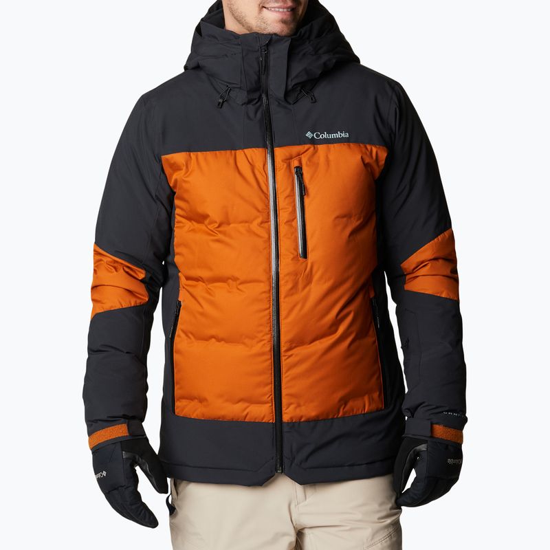 Куртка лижна чоловіча Columbia Wild Card II Down warm copper/black