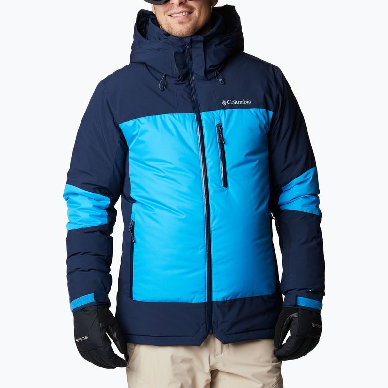 Куртка лижна чоловіча Columbia Wild Card II Down compass blue/collegiate navy