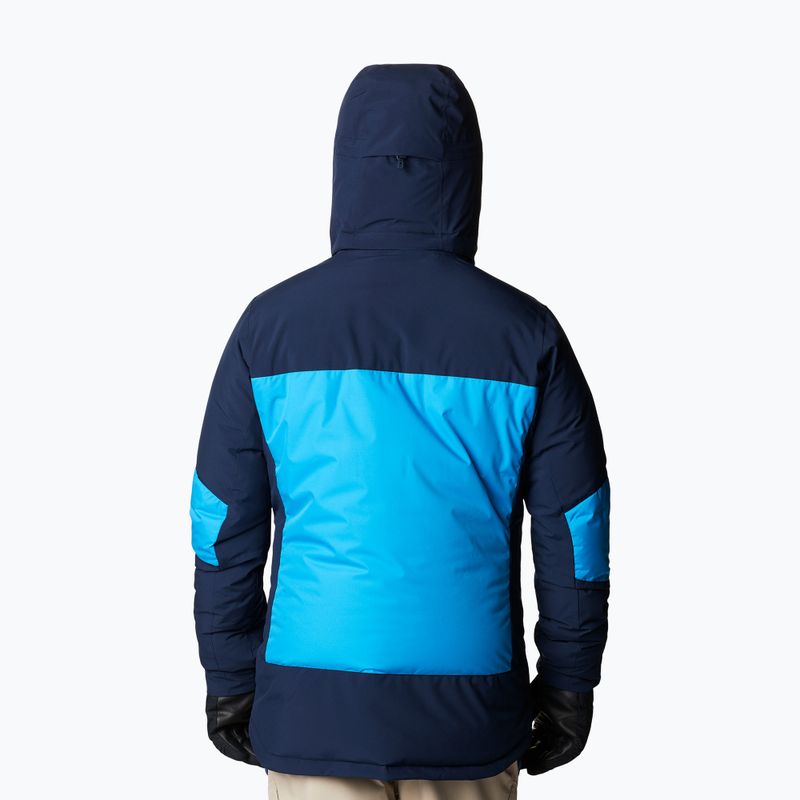 Куртка лижна чоловіча Columbia Wild Card II Down compass blue/collegiate navy 3