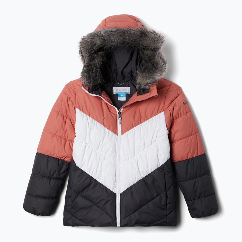 Куртка лижна дитяча Columbia Arctic Blast dark coral/shark/white 7