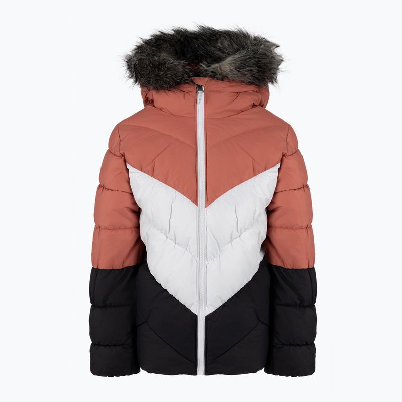 Куртка лижна дитяча Columbia Arctic Blast dark coral/shark/white