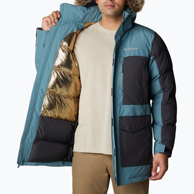 Пуховик чоловічий Columbia Marquam Peak Fusion Parka metal/shark 4