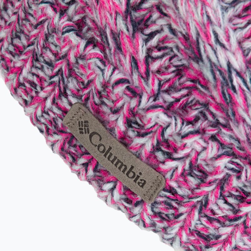Шапка зимова дитяча Columbia Bundle Up white/pink ice ombre 3