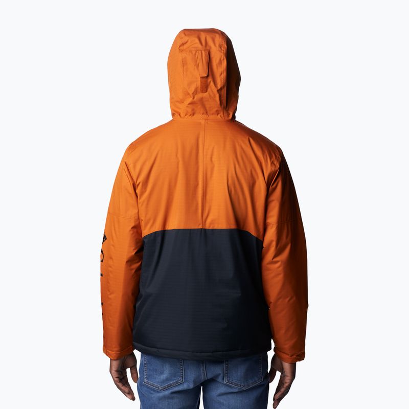 Куртка зимова чоловіча Columbia Point Park Insulated warm copper/black 2