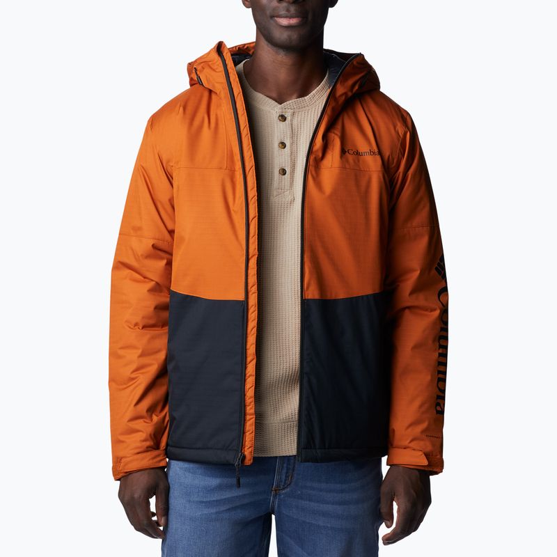 Куртка зимова чоловіча Columbia Point Park Insulated warm copper/black 3