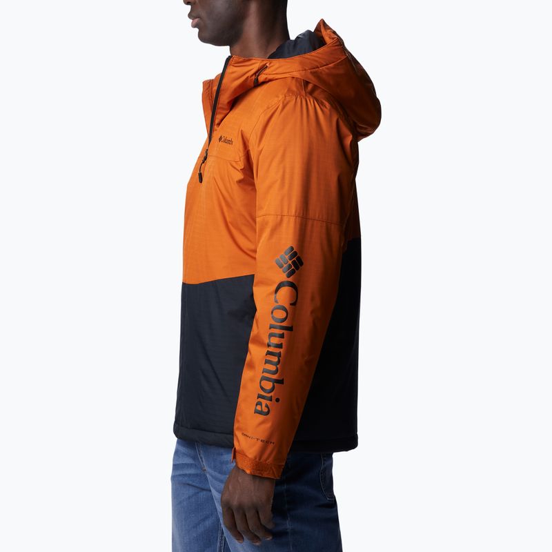 Куртка зимова чоловіча Columbia Point Park Insulated warm copper/black 4