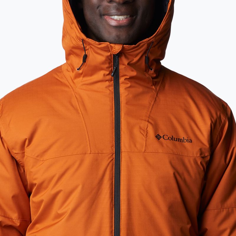 Куртка зимова чоловіча Columbia Point Park Insulated warm copper/black 6