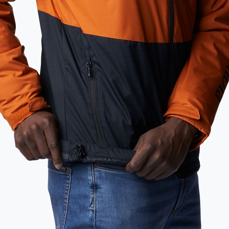 Куртка зимова чоловіча Columbia Point Park Insulated warm copper/black 7