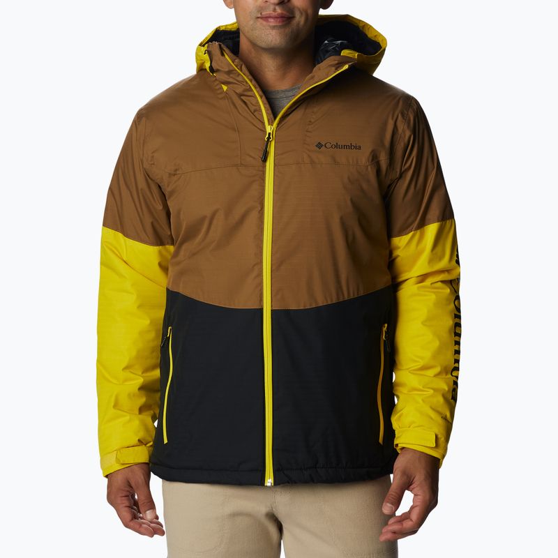 Куртка зимова чоловіча Columbia Point Park Insulated delta/black/laser lemon