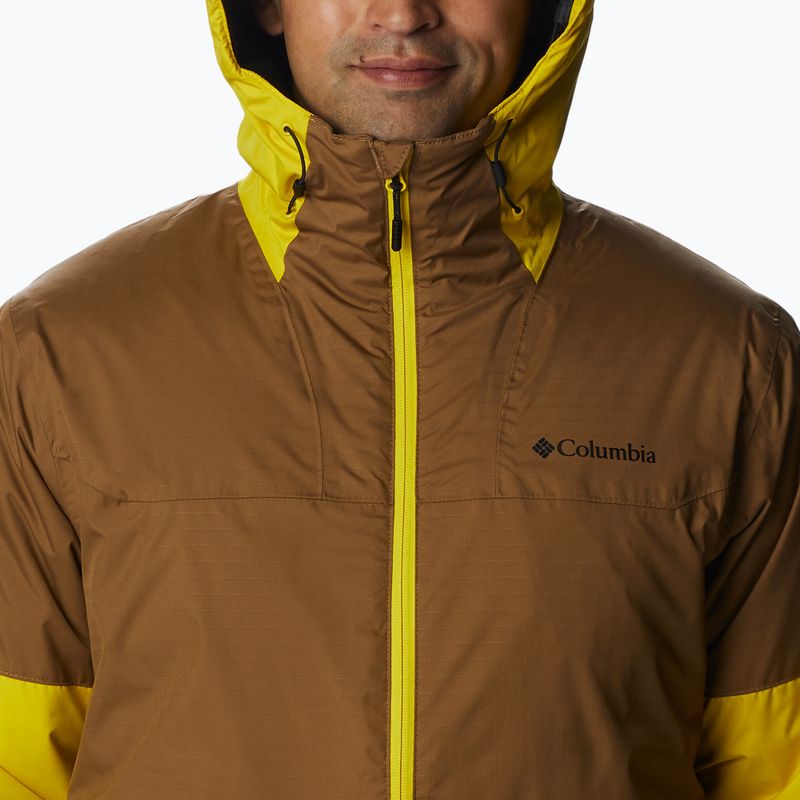 Куртка зимова чоловіча Columbia Point Park Insulated delta/black/laser lemon 6