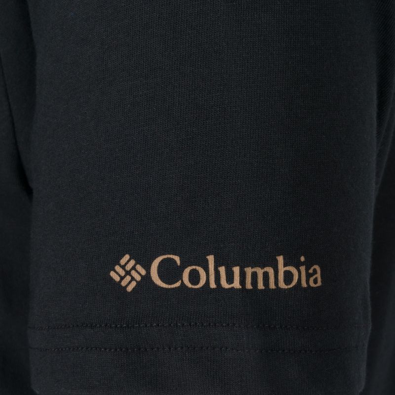 Футболка трекінгова чоловіча Columbia CSC Basic Logo black/csc stacked logo 9