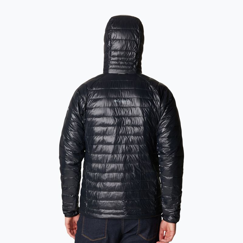 Пуховик чоловічий Columbia Platinum Peak Hooded black 3