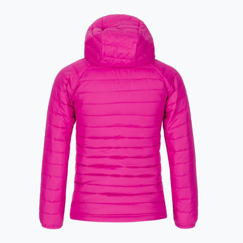 Пуховик дитячий Columbia Powder Lite Hooded wild fuchsia 2
