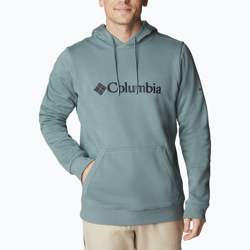 Кофта трекінгова чоловіча Columbia CSC Basic Logo II Hoodie metal/csc branded logo