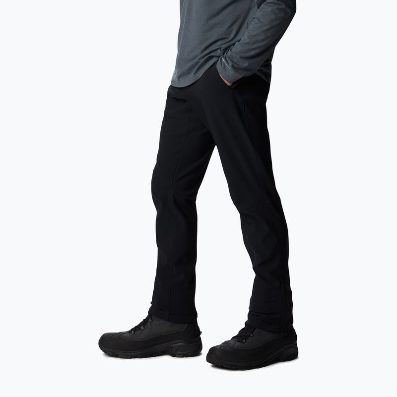 Штани софтшел чоловічі Columbia Passo Alto III Heat black 3