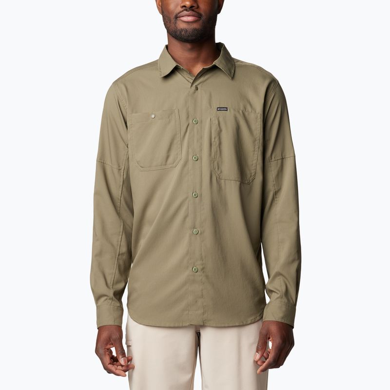 Сорочка чоловіча Columbia Silver Ridge Utility Lite stone green