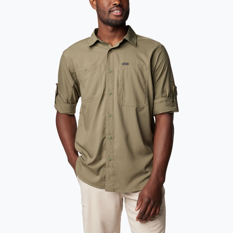 Сорочка чоловіча Columbia Silver Ridge Utility Lite stone green 4