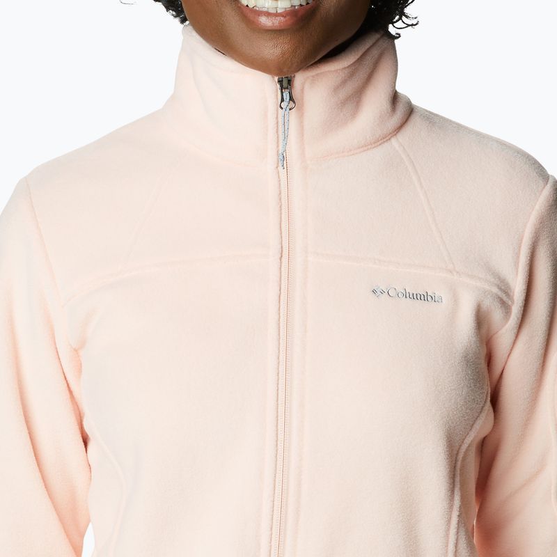 Кофта трекінгова жіноча Columbia Fast Trek II peach blossom 8