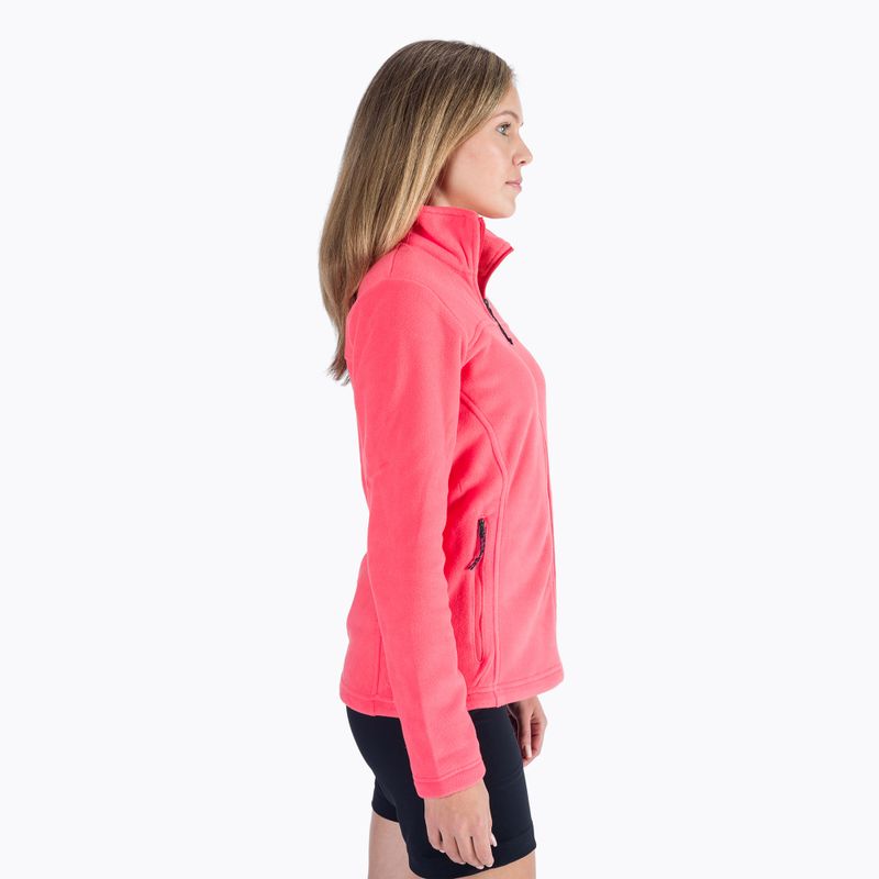 Кофта трекінгова жіноча Columbia Fast Trek II blush pink 2