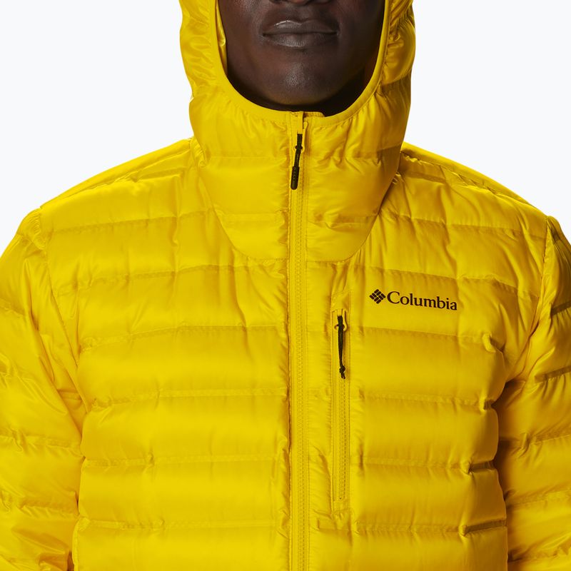 Пуховик чоловічий Columbia Pebble Peak Down Hooded laser lemon 6