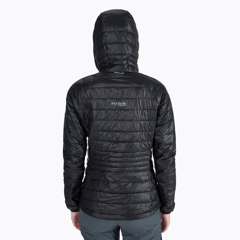 Пуховик жіночий Columbia Platinum Peak Hooded black 4
