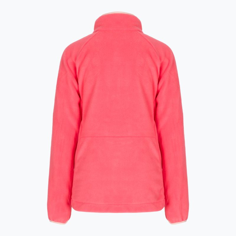 Кофта трекінгова дитяча Columbia Fast Trek III Full Zip blush pink/peach blossom 2