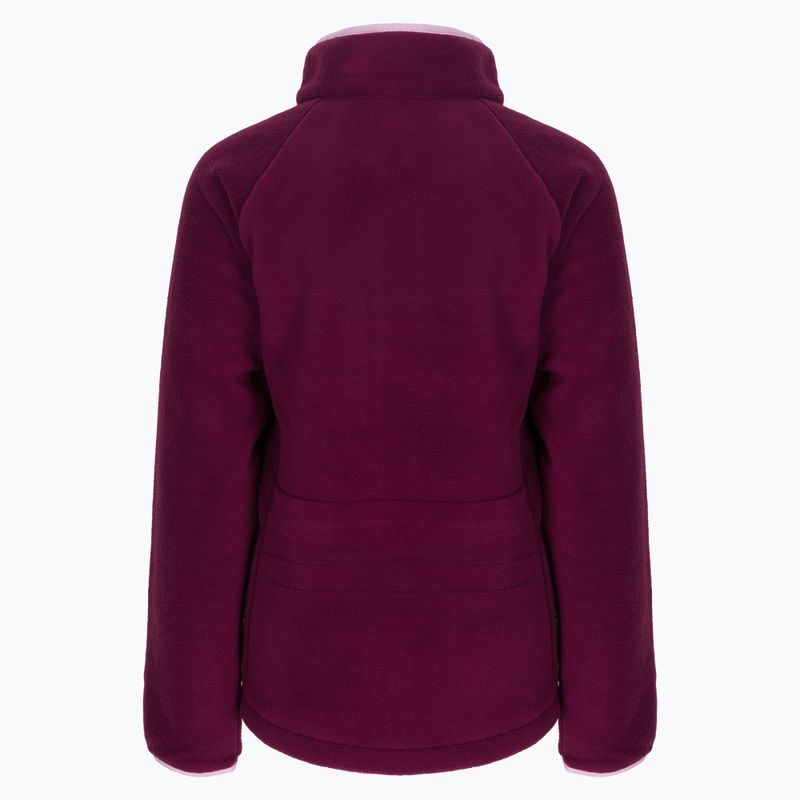 Кофта трекінгова дитяча Columbia Fast Trek III Full Zip marionberry/aura 2