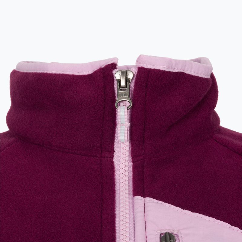 Кофта трекінгова дитяча Columbia Fast Trek III Full Zip marionberry/aura 4