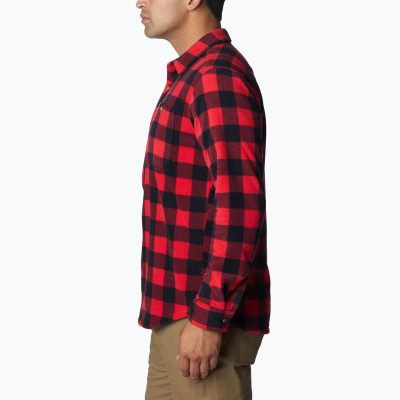 Сорочка чоловіча Columbia Flare Gun Fleece mountain red check 2