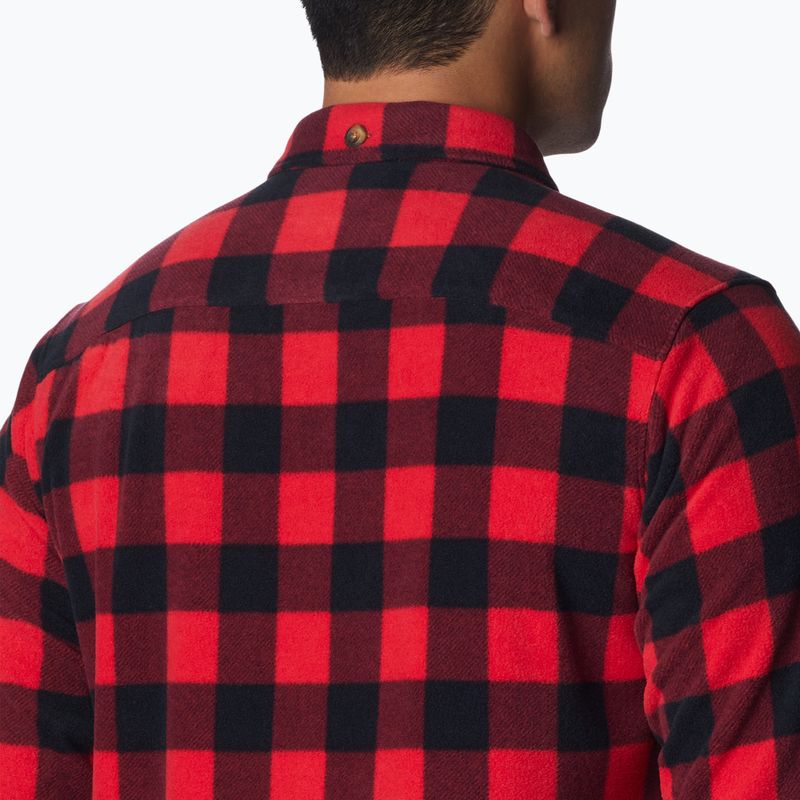 Сорочка чоловіча Columbia Flare Gun Fleece mountain red check 6