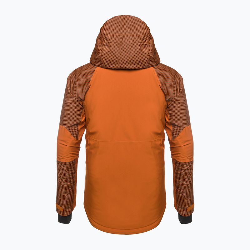 Куртка лижна чоловіча Columbia Snow Slab Black Dot warm copper/warm copper w bd 2