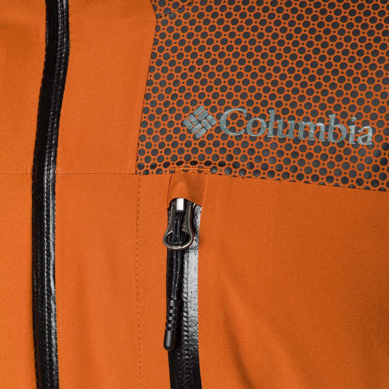 Куртка лижна чоловіча Columbia Snow Slab Black Dot warm copper/warm copper w bd 3