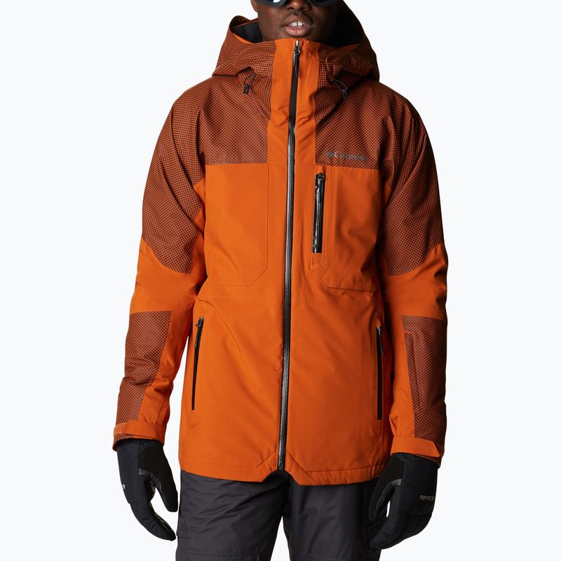 Куртка лижна чоловіча Columbia Snow Slab Black Dot warm copper/warm copper w bd 5