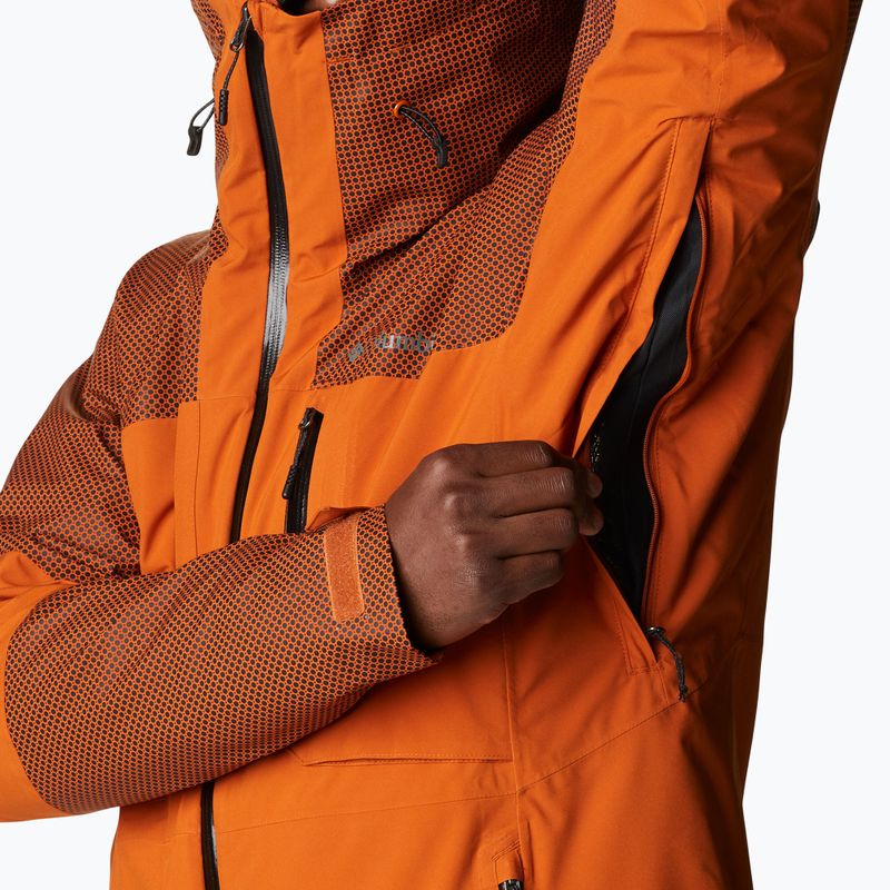 Куртка лижна чоловіча Columbia Snow Slab Black Dot warm copper/warm copper w bd 9