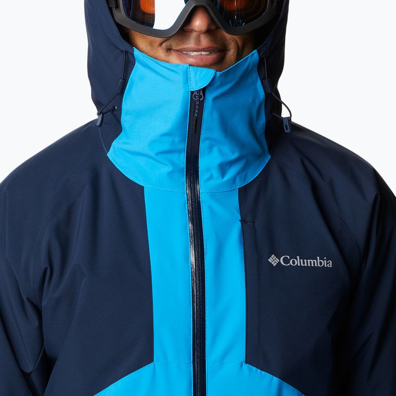 Куртка лижна чоловіча Columbia Centerport II compass blue/collegiate navy 5