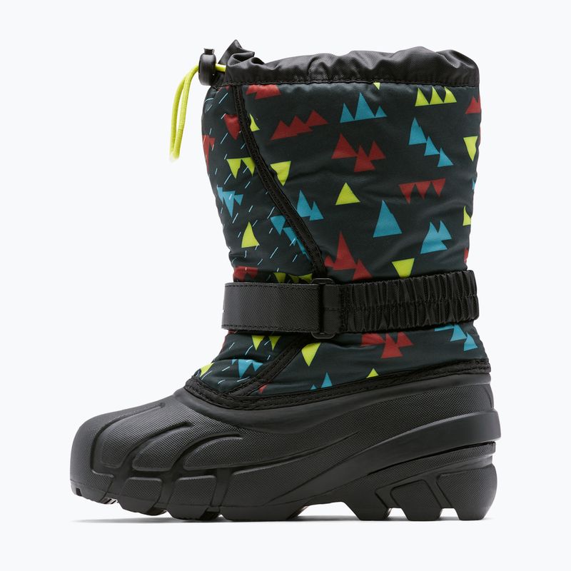 Дитячі снігоступи Sorel Flurry Print Boys чорні/чорні 3
