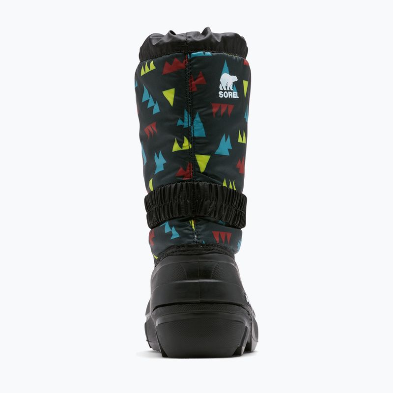 Дитячі снігоступи Sorel Flurry Print Boys чорні/чорні 4