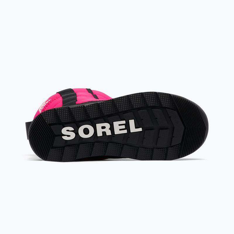 Снігоступи підліткові Sorel Outh Whitney II Puffy Mid cactus pink/black 12