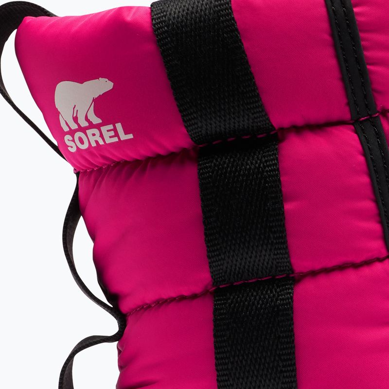 Снігоступи підліткові Sorel Outh Whitney II Puffy Mid cactus pink/black 13