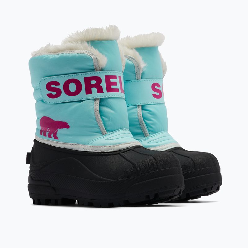 Снігоступи дитячі Sorel Snow Coммander ocean surf/cactus pink 7