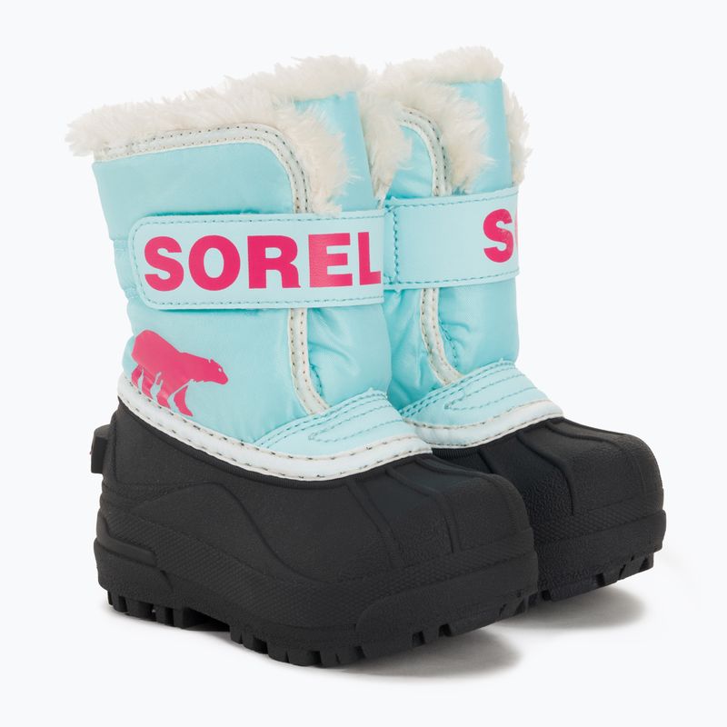 Снігоступи дитячі Sorel Snow Coммander ocean surf/cactus pink 4