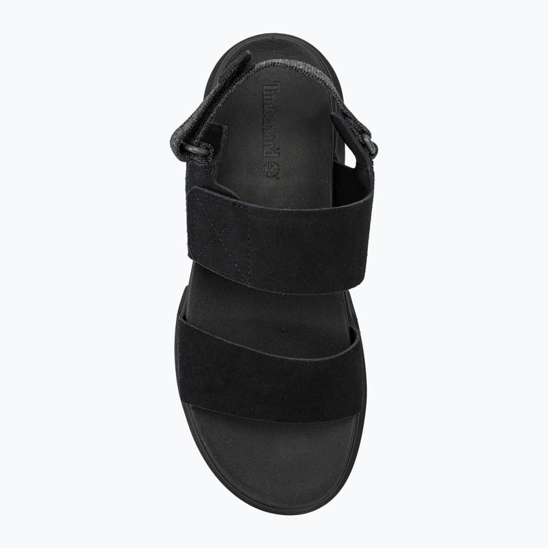 Жіночі замшеві босоніжки Timberland Greyfield 2 Strap чорного кольору 5