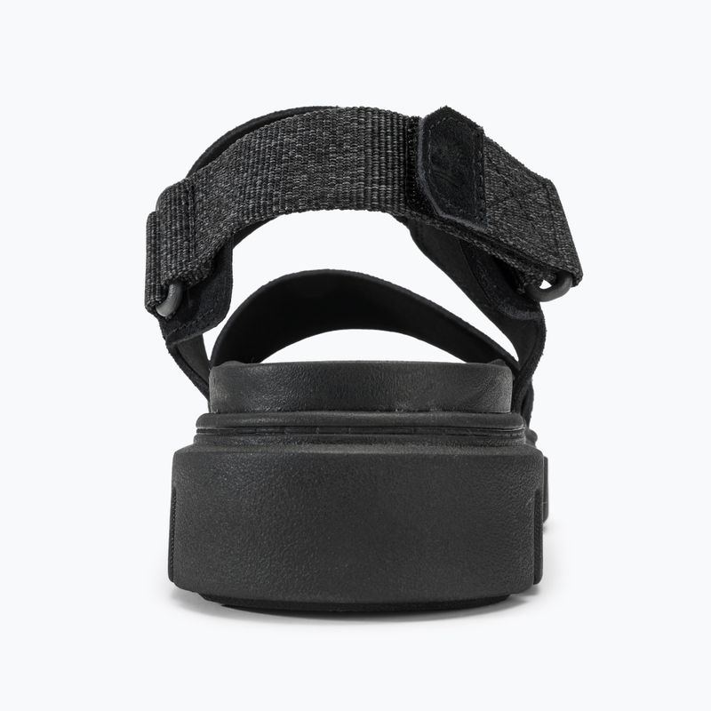 Жіночі замшеві босоніжки Timberland Greyfield 2 Strap чорного кольору 6