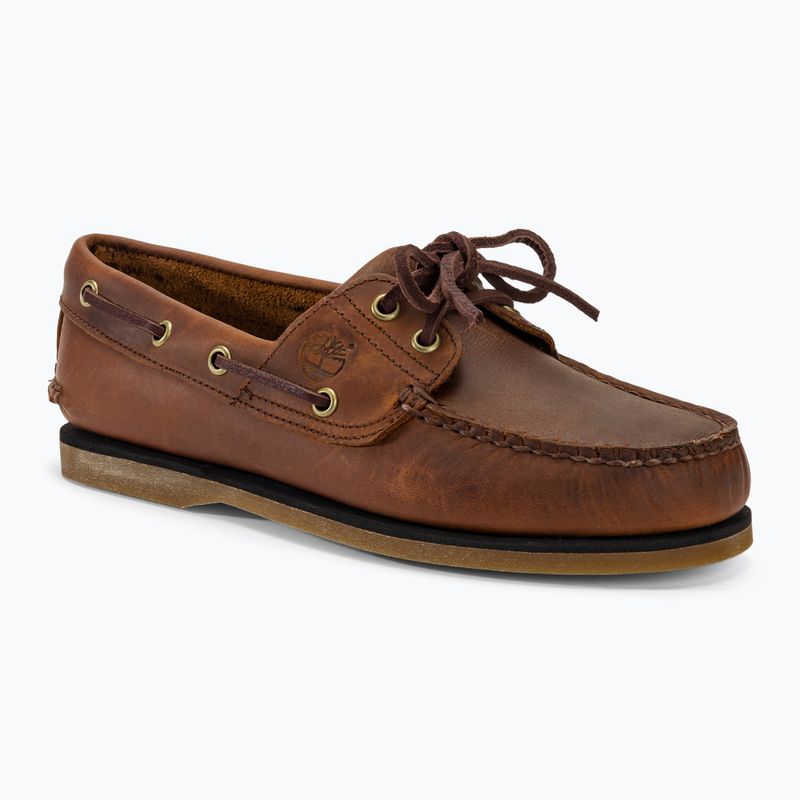 Мокасини чоловічі Timberland Classic Boat Shoe medium brown full grain