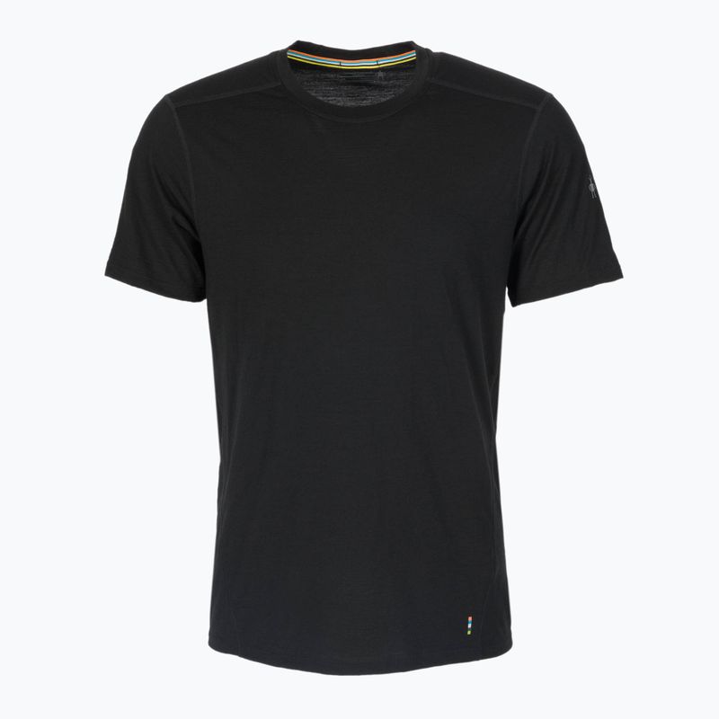 Термофутболка чоловіча  Smartwool Merino 150 Baselayer Short Sleeve Boxed чорна 00745-001-S 4