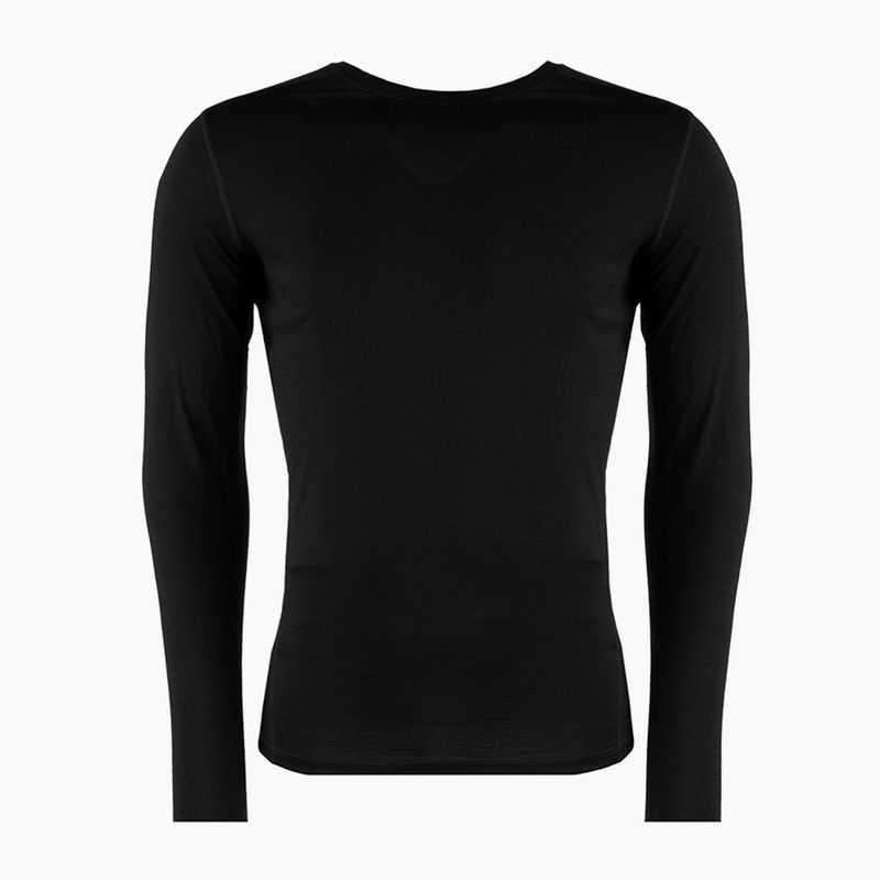 Термофутболка чоловіча  Smartwool Merino 150 Baselayer Long Sleeve Boxed чорна 00749-001-S