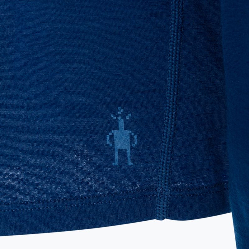 Термофутболка чоловіча  Smartwool Merino 150 Baselayer Long Sleeve Boxed темно-синя 00749-F84-S 3