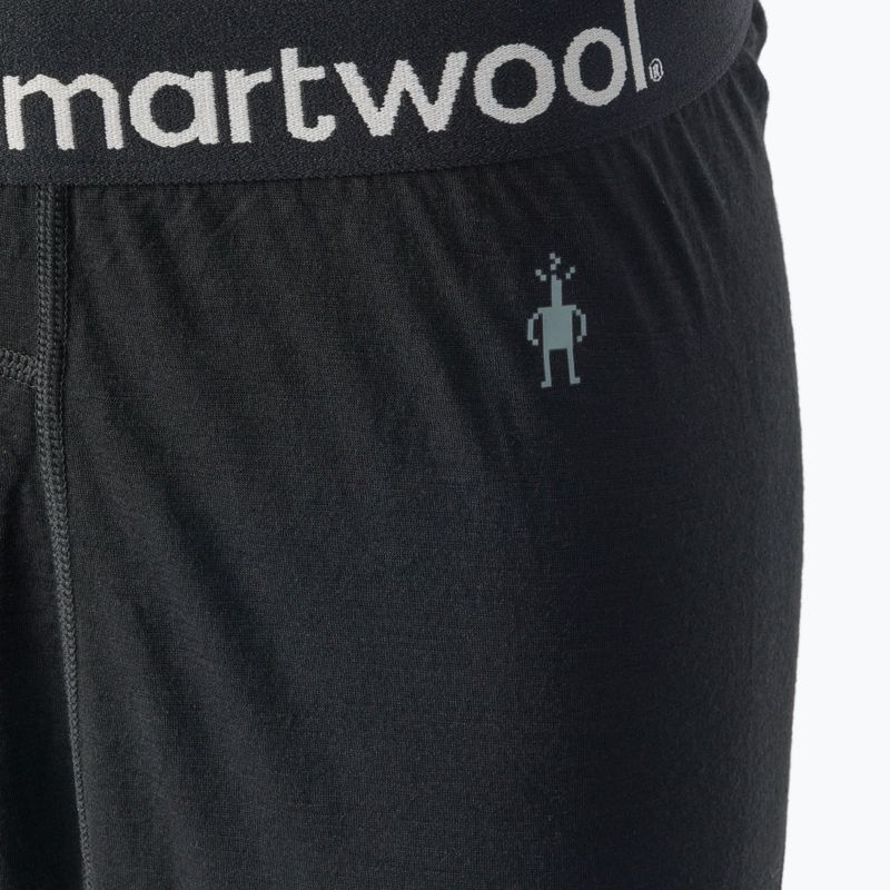 Кальсони термоактивні чоловічі  Smartwool Merino Merino 150 Baselayer Bottom Boxed чорні 00755-001-S 3